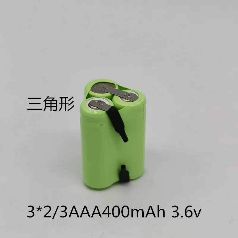 2/3AAA 400mAh 1.2v 3.6v 4.8V 6V NiMH Battery Parts Appliance Accessories