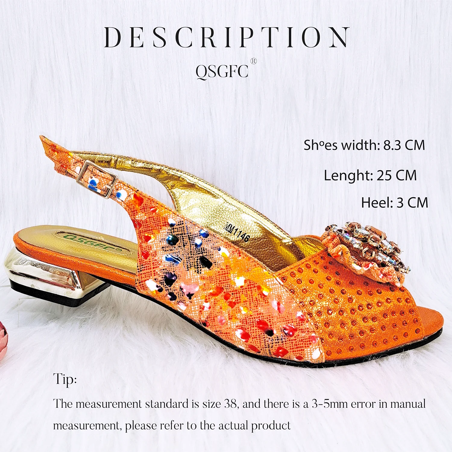 Elegant Women's Banquet Parties Comfortable And Fashionable Women's Shoes And Bag Set Suitable For Daily And Work