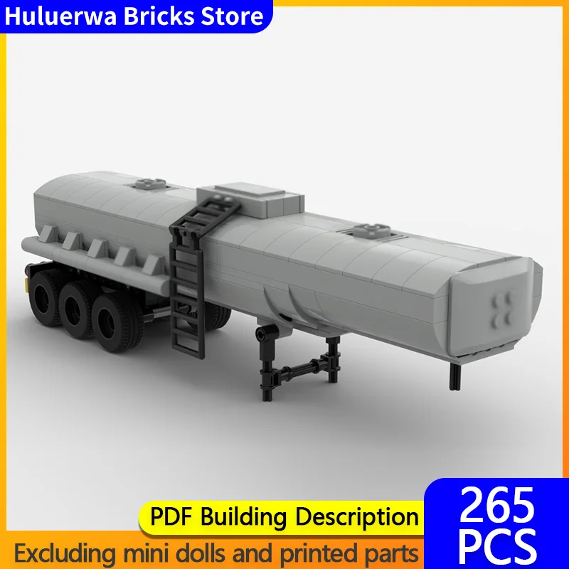 

Speed Racing Car Model MOC Building Bricks Transport Oil Tankers Modular Technology Gifts Holiday Assemble Children Toys Suit