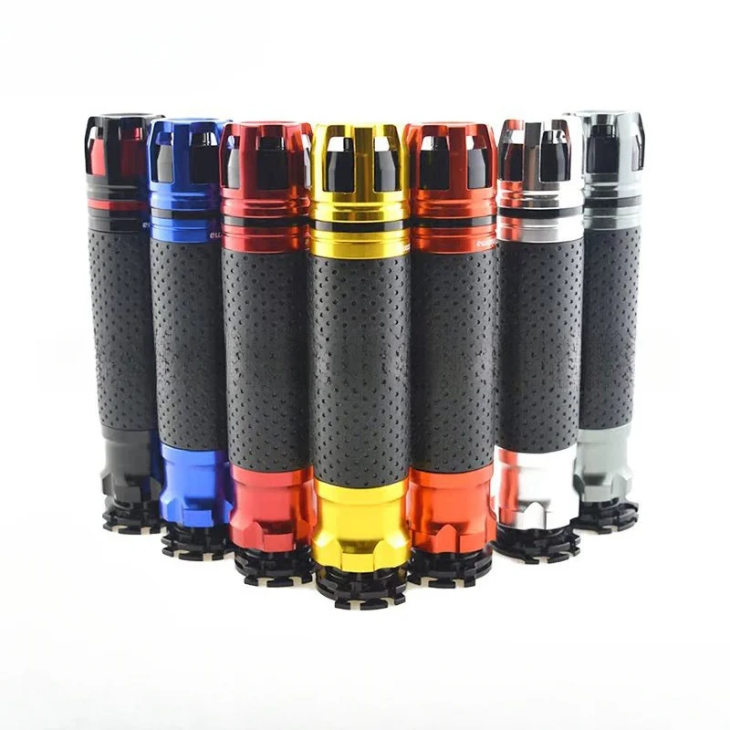 

Motorcycle Handlebar Grips Rotating Handlebar Rubber Scooter Original Grips Sports Bike Retro Grips Cross-Border Factory Direct