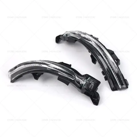 För Volvo V60 V90 S90 XC40 Vänster Höger Par LED Sekventiell Dynamisk Sidospegel Blinkljus Blinkerslampa 31498601 31498602 6 best sales LED-lampa till Volvo V40 - №2