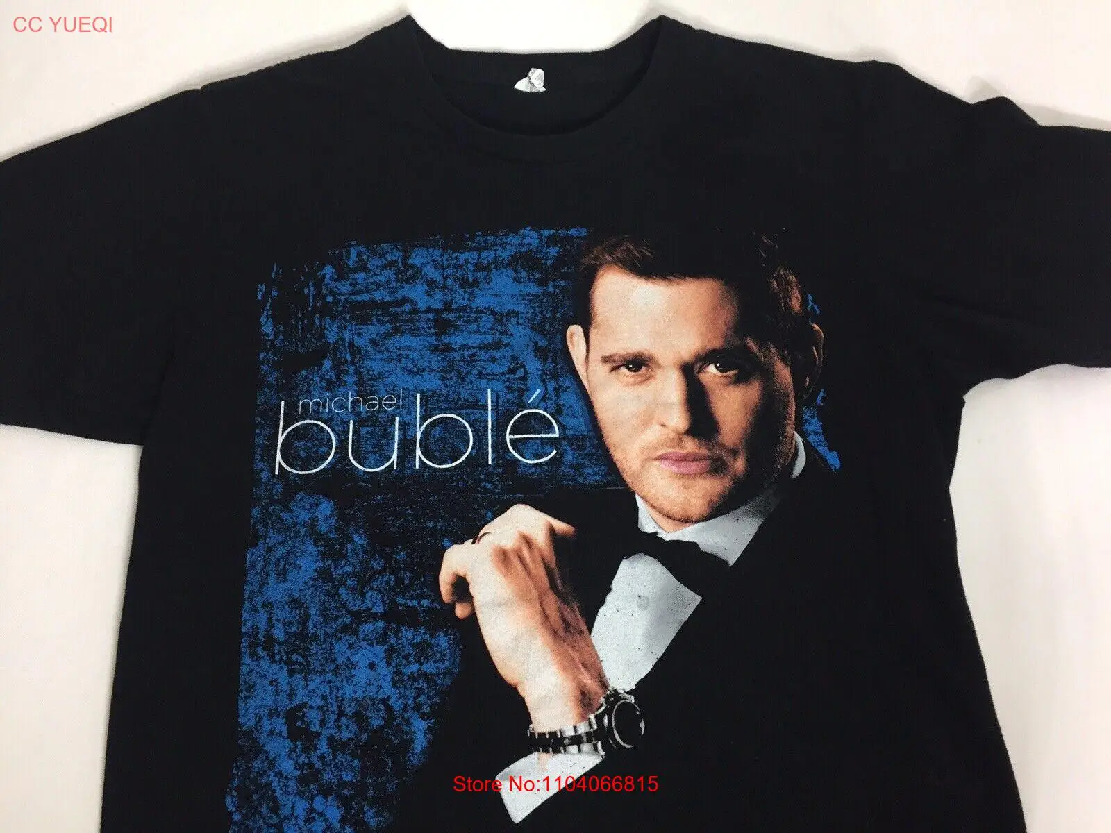 Michael Bublé 2013 Double Sided Concert T-Shirt Medium Slim Fit