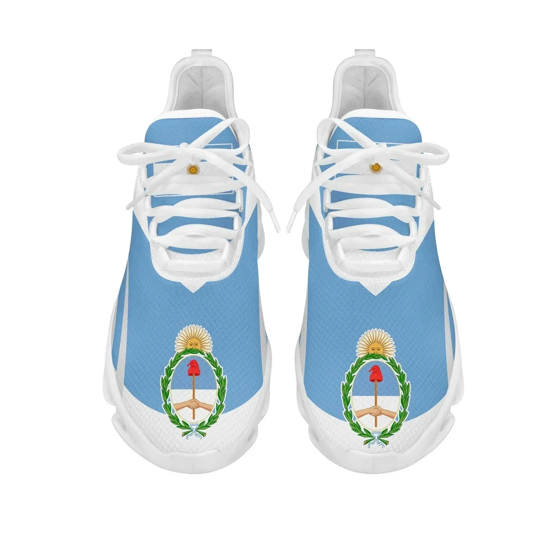 

Personalized Custom Name Printing Men's Casual Shoes Argentina Flag Design Comfort Sport Sneaker for Male Zapatillas Deportivas