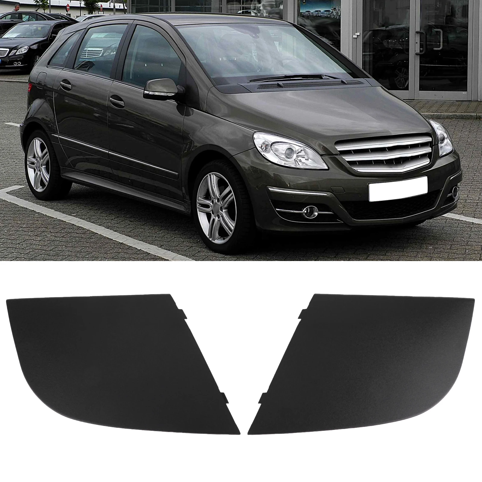 

2 шт. крышка слива воды на лобовом стекле A1698300375 A1698300275 подходит для Mercedes Benz B Class W245