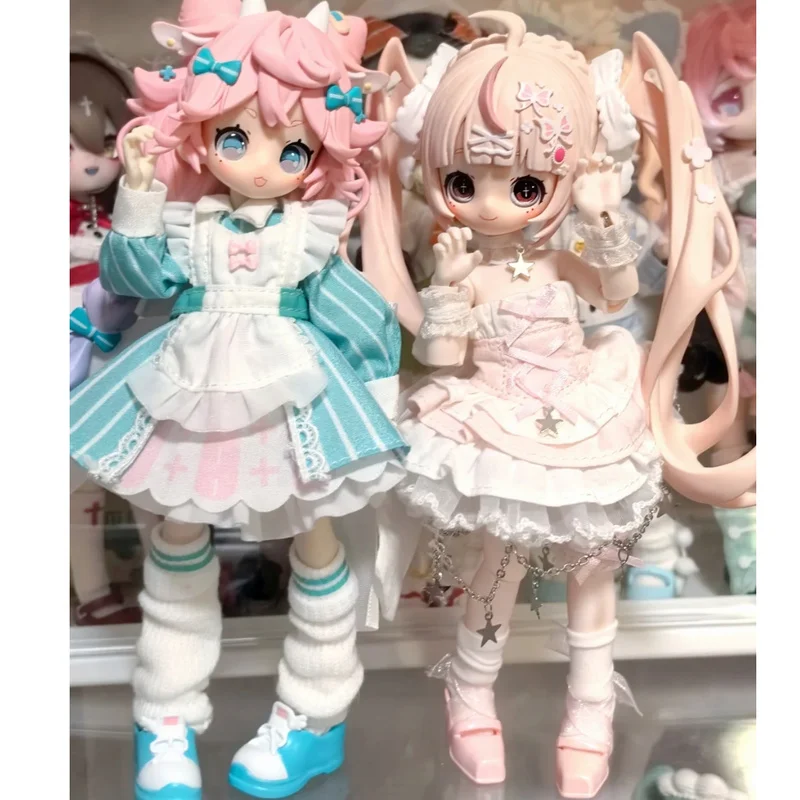 

Wanmeng Sugary для девочек, десертная вечеринка, Mjd, слепая коробка, подвижная восьмиточечная кукла, настольное украшение, изысканный подарок для девочек, игрушечная фигурка
