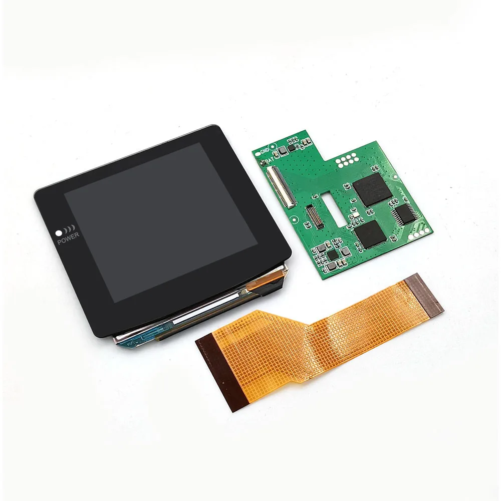 HISPEEDIDO GBC OLED AMOLED 라미네이트 터치 스크린 OSD 레트로 픽셀 키트 게임보이 컬러 콘솔 디스플레이 FRM 온/오프용