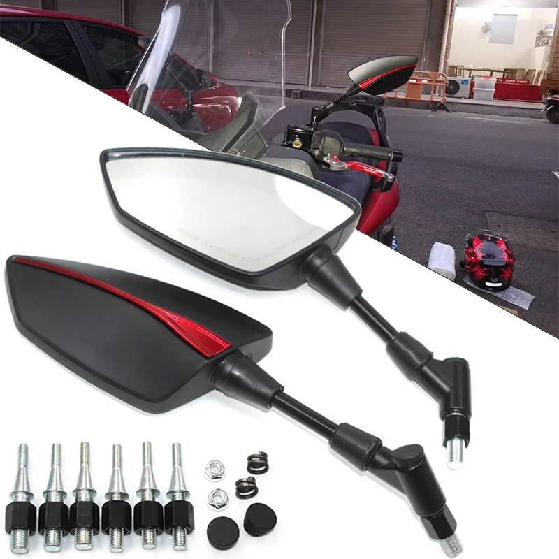 

For Loncin VOGE SR4 MAX SR4MAX 2022-2023 Motorcycle Accessories Side Rearview Mirrors
