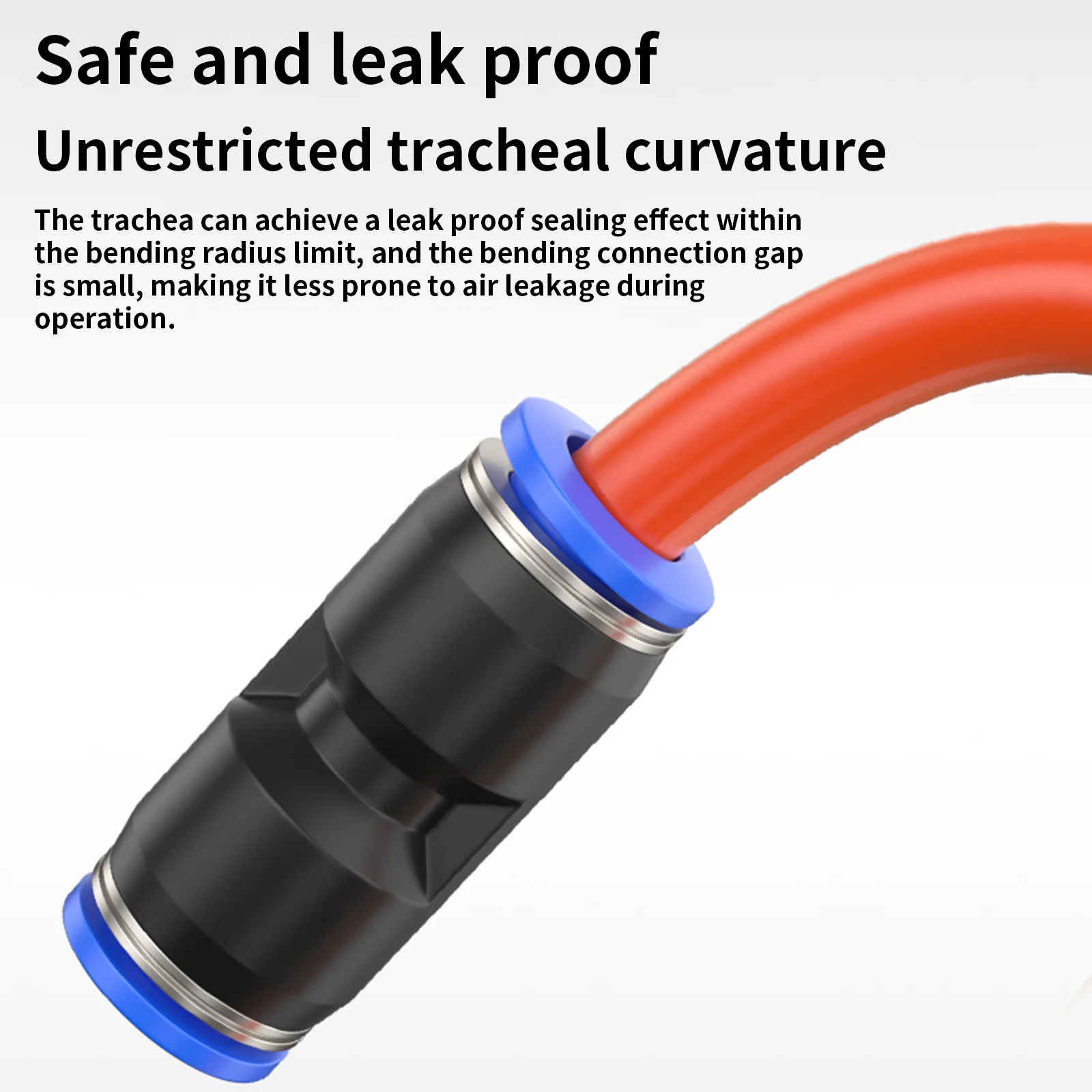Juego de conectores rápidos para camión de 10 Uds., conector rápido para manguera de aire de acoplamiento de coche directamente a través del conector de tubo PU4/6/8/10/12/14/16mm