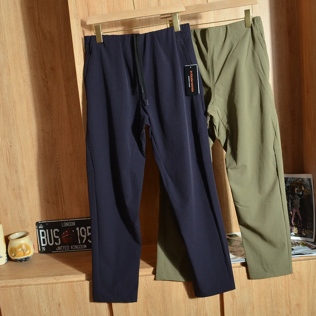 

Outdoor Men's Faion Straight Leg Casual Pants Four-Way Stretch Qui Dry Breathable Long Trousers Spring Autumn Sle