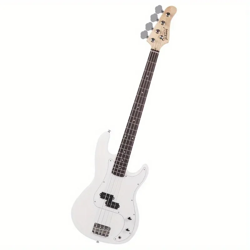 Four-string Electric Bass Guitar Teenagers Are Beginning To Play Rock 4-string Bass Professionally Beginners Start Playing