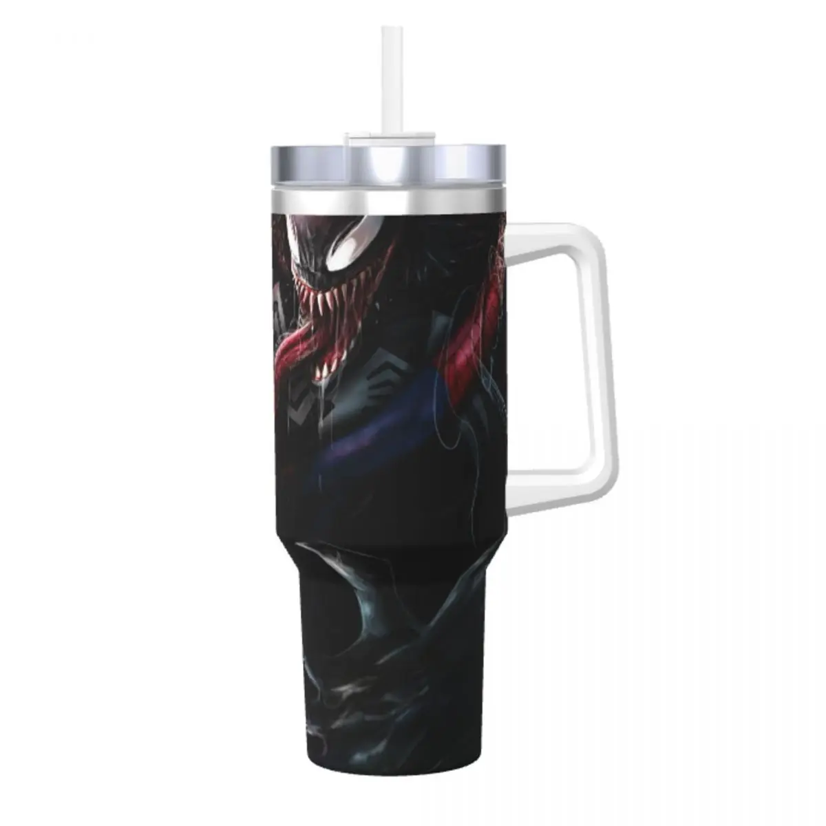 Stainless Steel Tumbler Marvel Venom Symbiote Spider Coffee Mug Heat Preservation Cold and Hot Car Mugs Travel Water Bottle