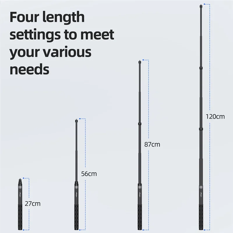 AMAGISN Carbon Fiber Selfie Stick Extendable Selfie Stick Selfie Stick For Gopro