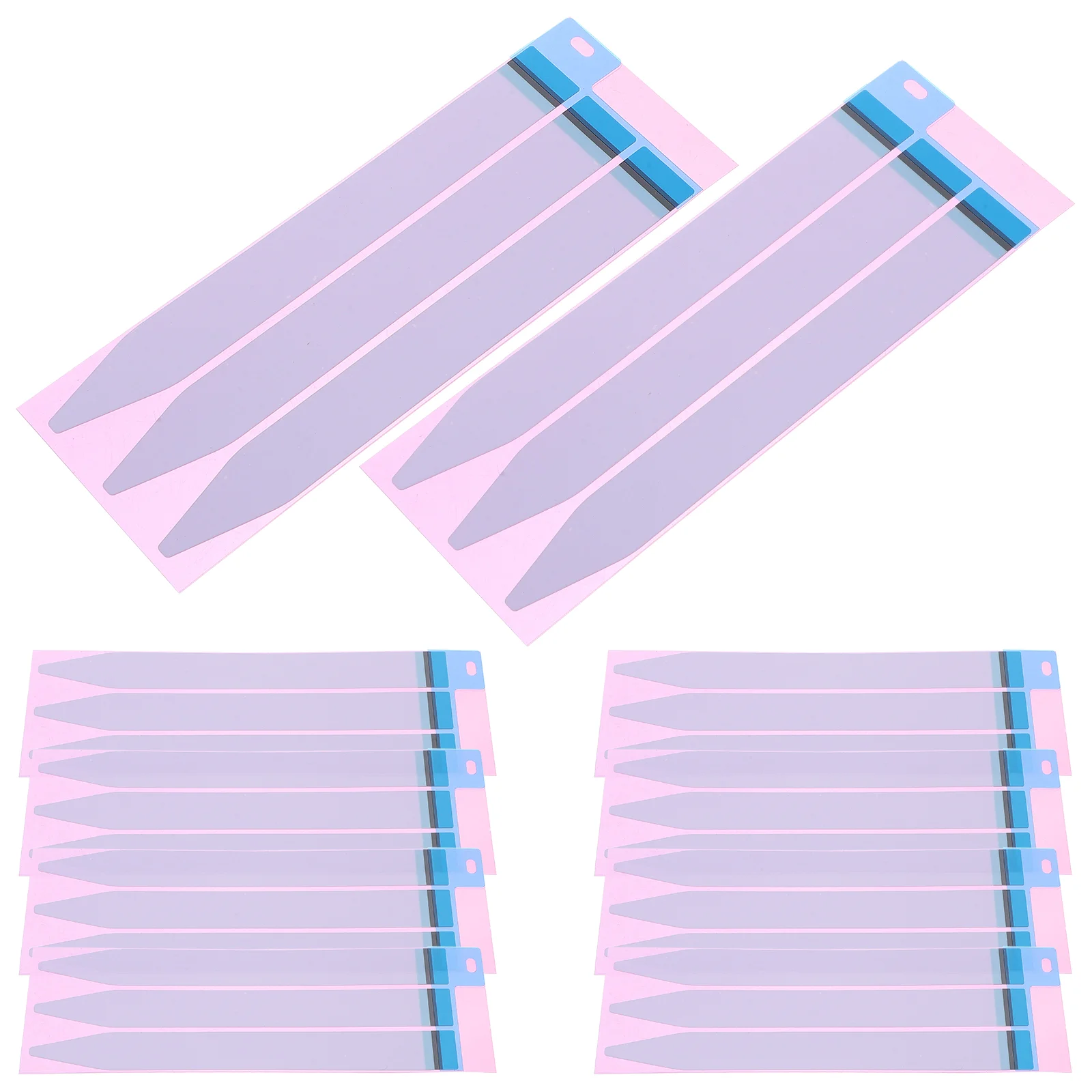 

8 Sheets Tape Easy-pull Glue Tapes Replacement Stickers Phone Strips Cell Adhesive Back