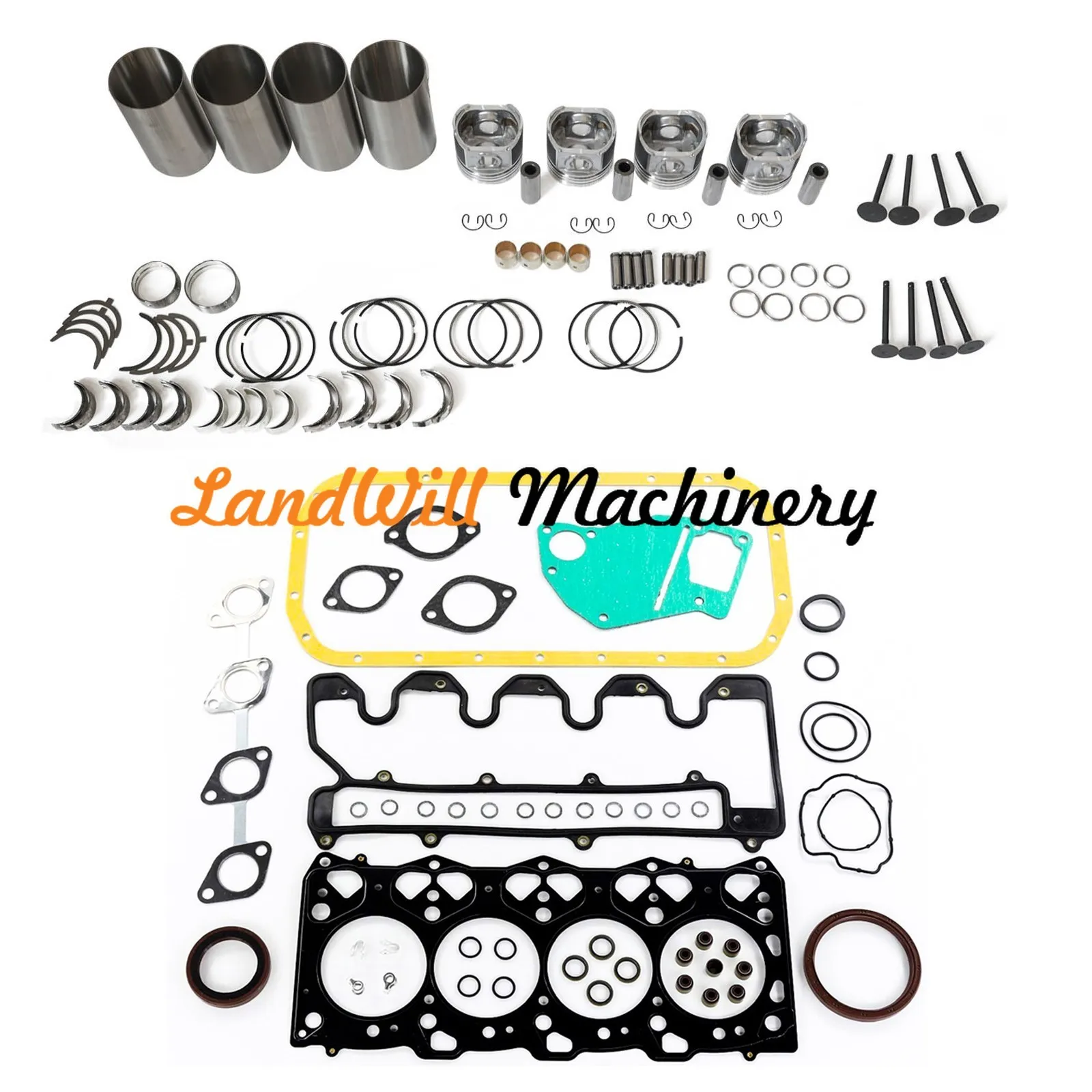 4LE2 Overhaul Rebuild Kit Fits For Isuzu Engine