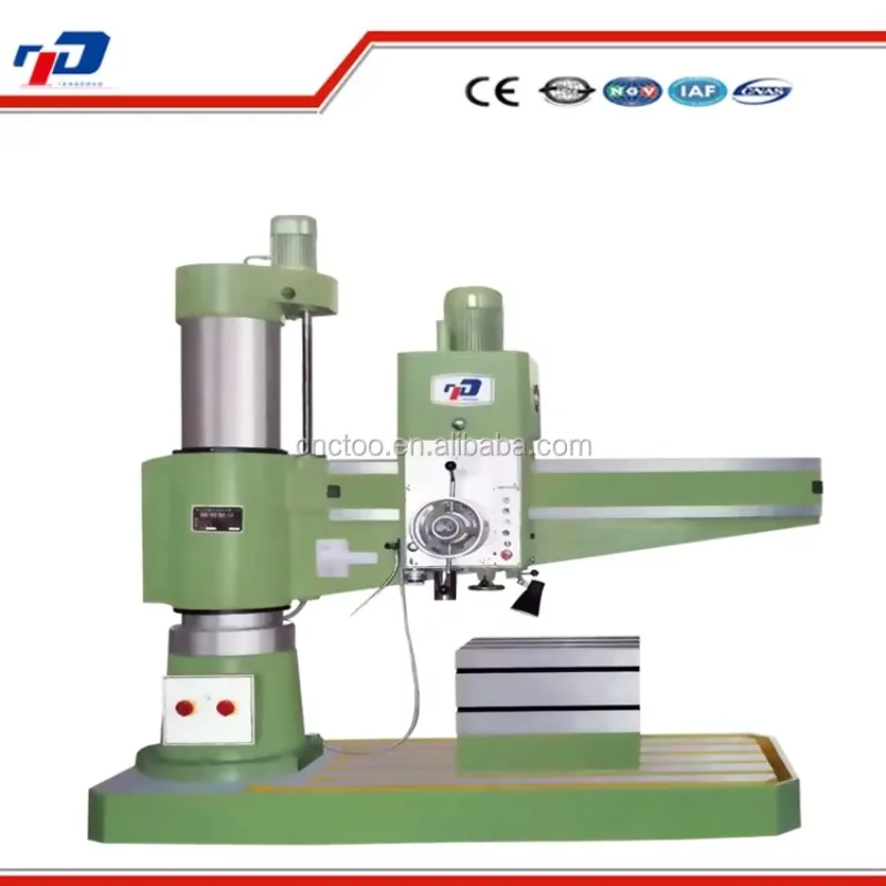 Factory Priced Z3050 Hydraulic Automatic Radial Drilling Machine Column With New Bearing And Engine Components