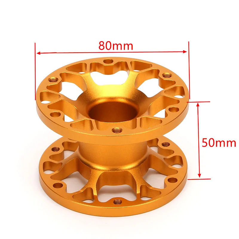 Simulated Racing Steering Wheel Extension Rod  With 70 mm Steering Wheel Spacers Featuring CNC Machining And Anodized