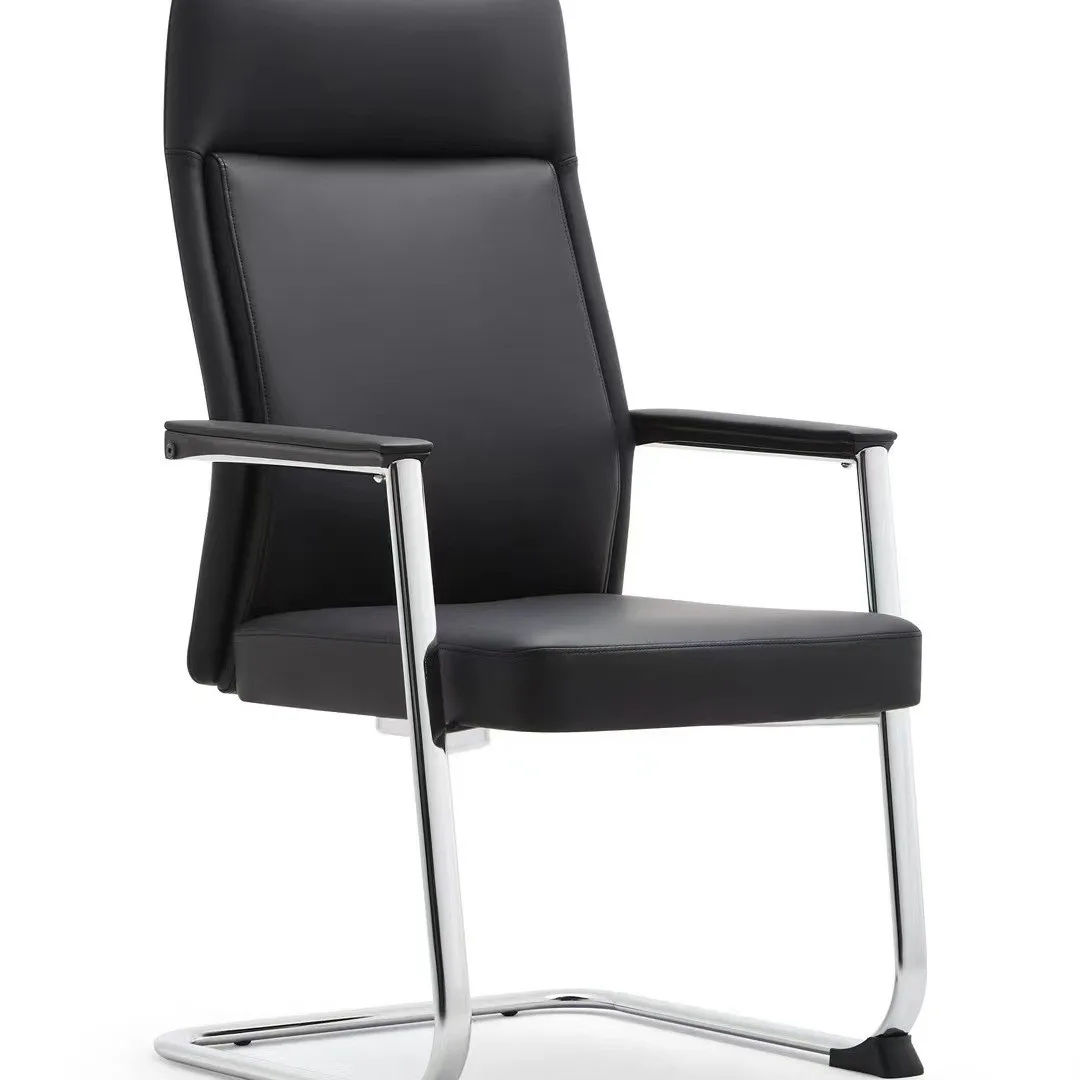 # Executive Modern Metal Frame Adjustable Backrest Swivel Ergonomic Office PU Leather Chair