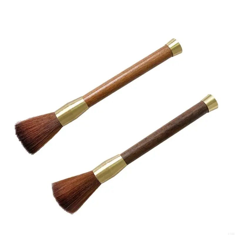 L8RE Чистка кофемашины Деревянные кофемолки Щетка для кофемашины Щетка для чистки головки группы для кофейной посуды