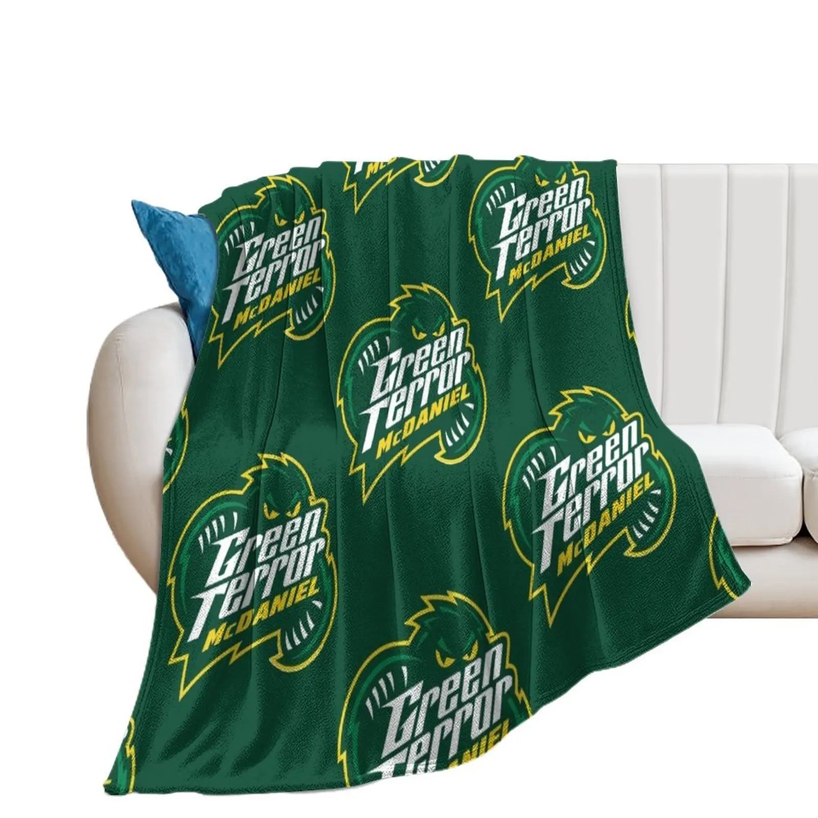 

Mc D Green T Team Throw Blanket Personalized Gift valentine gift ideas Blankets