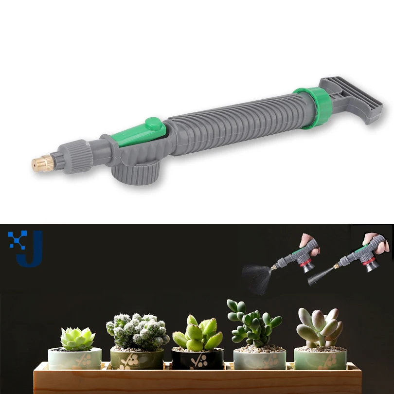 Gardening Watering Sprayer, Beverage Bottle, Water Can, High Pressure, Small Manual Pressure, Adjustable Spray Head, Adjustable