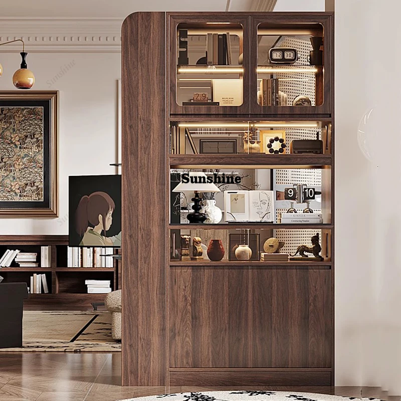 Storage Display Living Room Cabinets Librero Decor Filing Cabinets Organizer Bookshelf Bookcase Wood