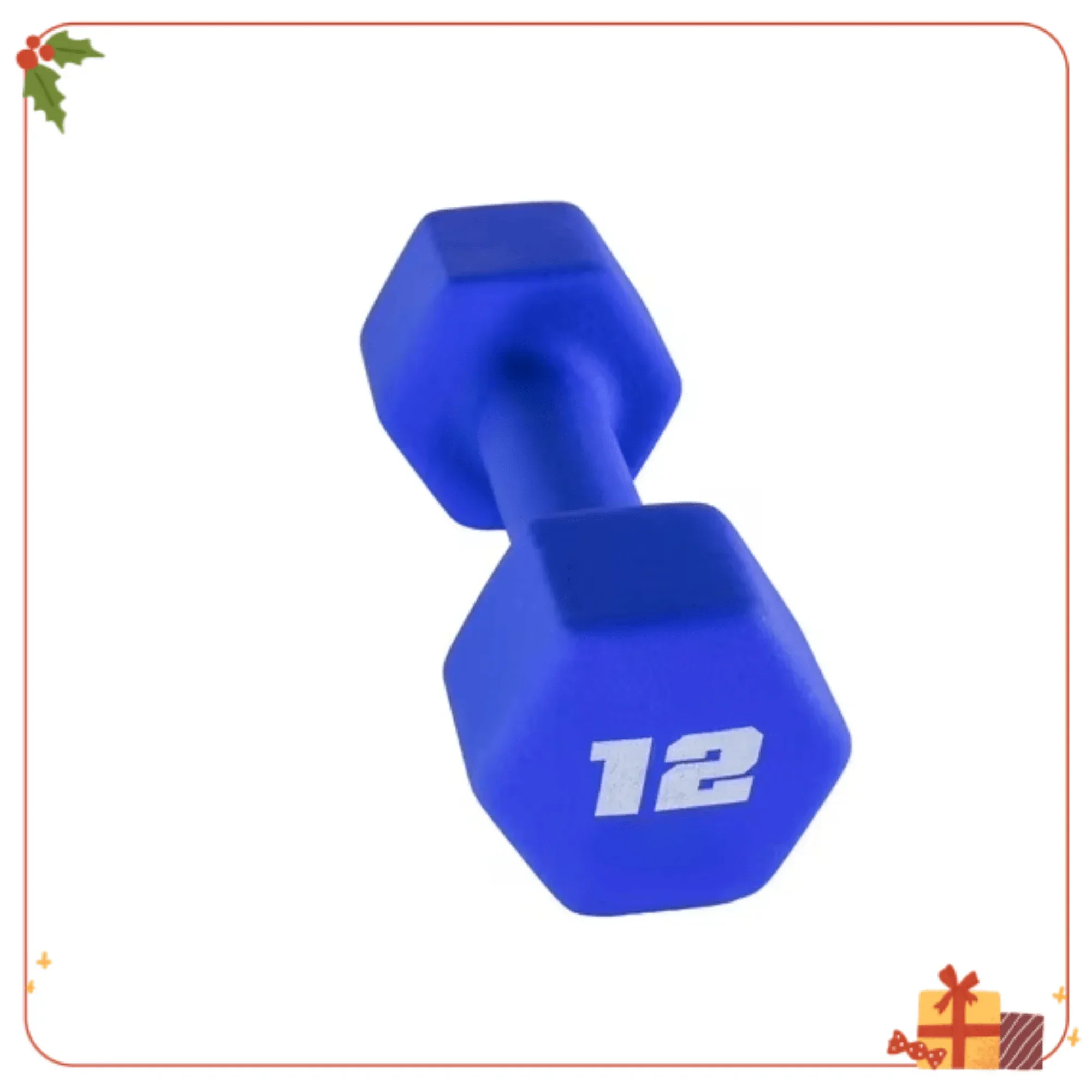 دمبل نيوبرين 12 رطل، أزرق، فردي #1