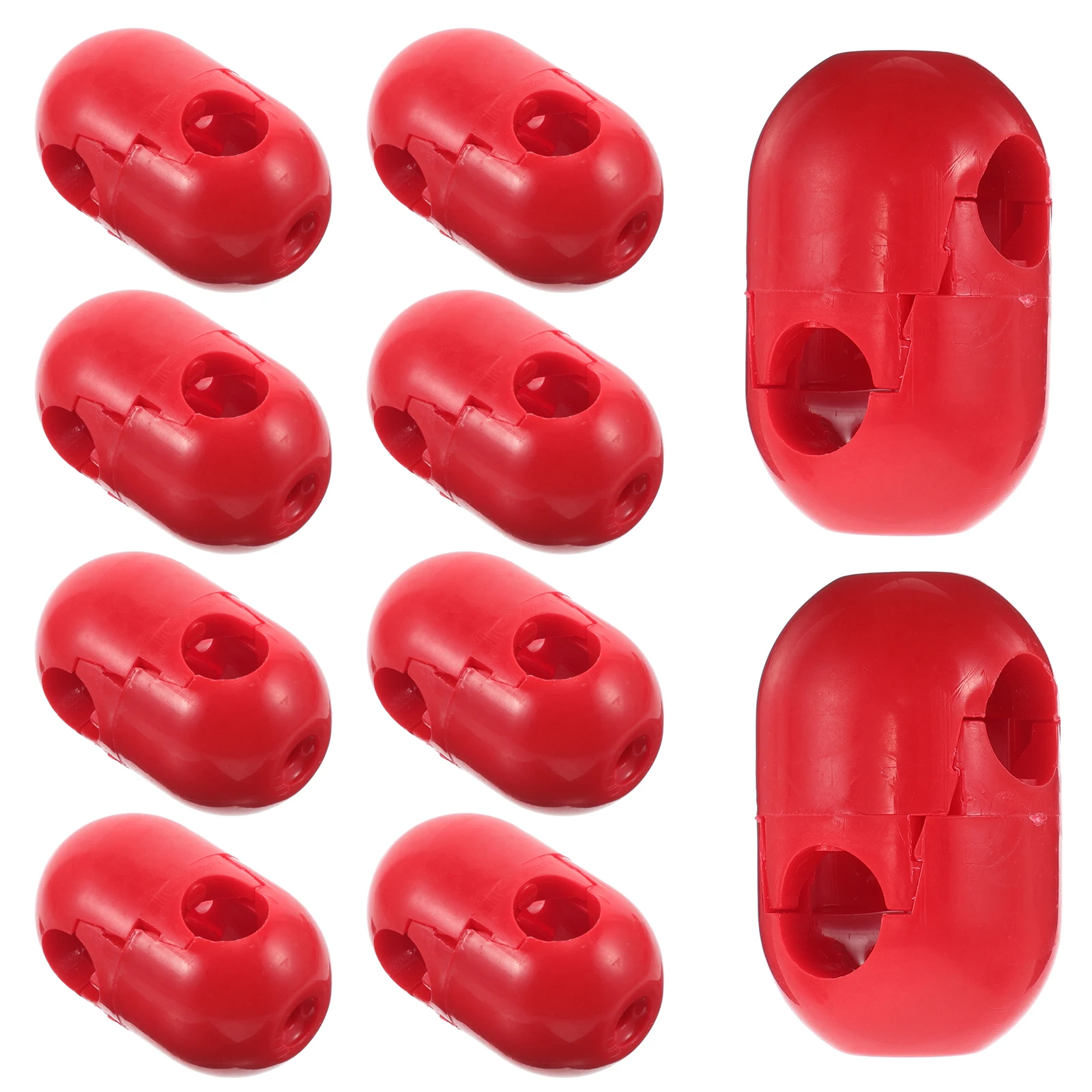 

10pcs Climbing Net Rope Buckle Kids Wall Dome Accessories Exercise Equipment Playground Cargo Net Buckles Outdoor Furniture