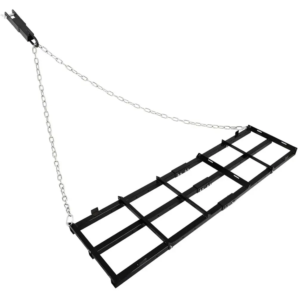 

Drag Harrow, сверхмощный грейдер на подъездной дороге, буксирный хороу за газоном для тракторной косилки ATV UTV, ландшафтные грабли, нержавеющая сталь