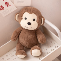 Soft new animal monkey doll cute monkey plush toys girls birthday gift