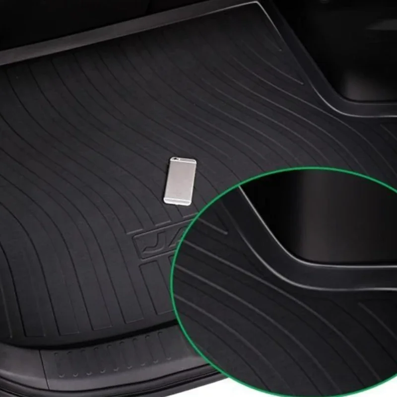 Car Rear Trunk Mat EVA For Nissan Qashqai Dualis J10 2007-2013 Anti-slip Mat Cargo Trunk Boot Tray Floor Rug Parts Accessories