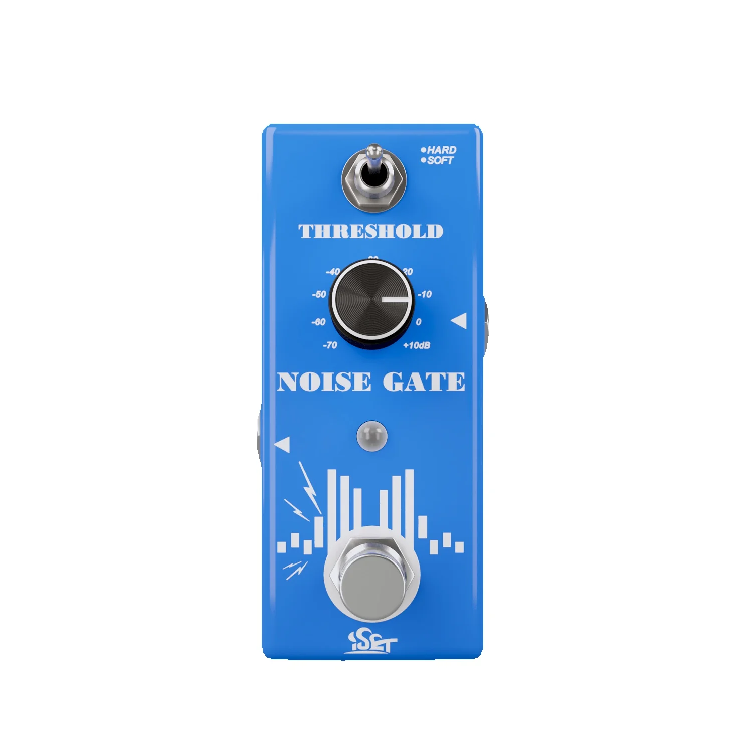 ISET Noise Killer Noise Gate Pedal Shark Suppressor Effect Pedal For Electric Guitar Bass True Bypass