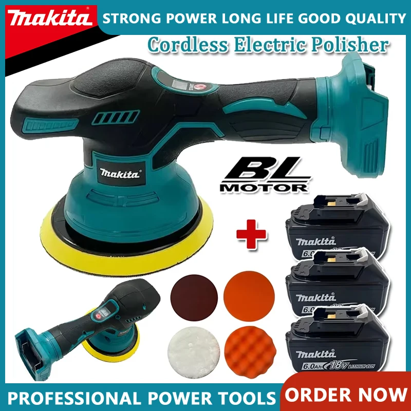 

Makita 8 передач цифровой дисплей беспроводной автомобильный полировщик электрический полировщик авто вощеная полировальная машина для аккумулятора 18 В 20 В