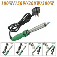 300W/200W/150W/100W 220V Electric Soldering Irons Welding Solder Fast Heating Pencil for Jewelry DIY Welding Tips Repair Tool