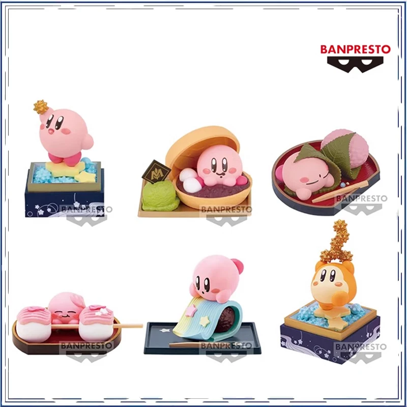 

BANDAI аниме Kirby's Dream Land Paldolce коллекция рождественские подарки для детей натуральная экшн-фигурка модель игрушки в полке