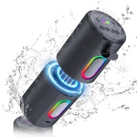 20W Portable Bluetooth Speaker Multifunctional Split Design Colorful Lights TWS & TF Support for Parties And Outdoor Sports
