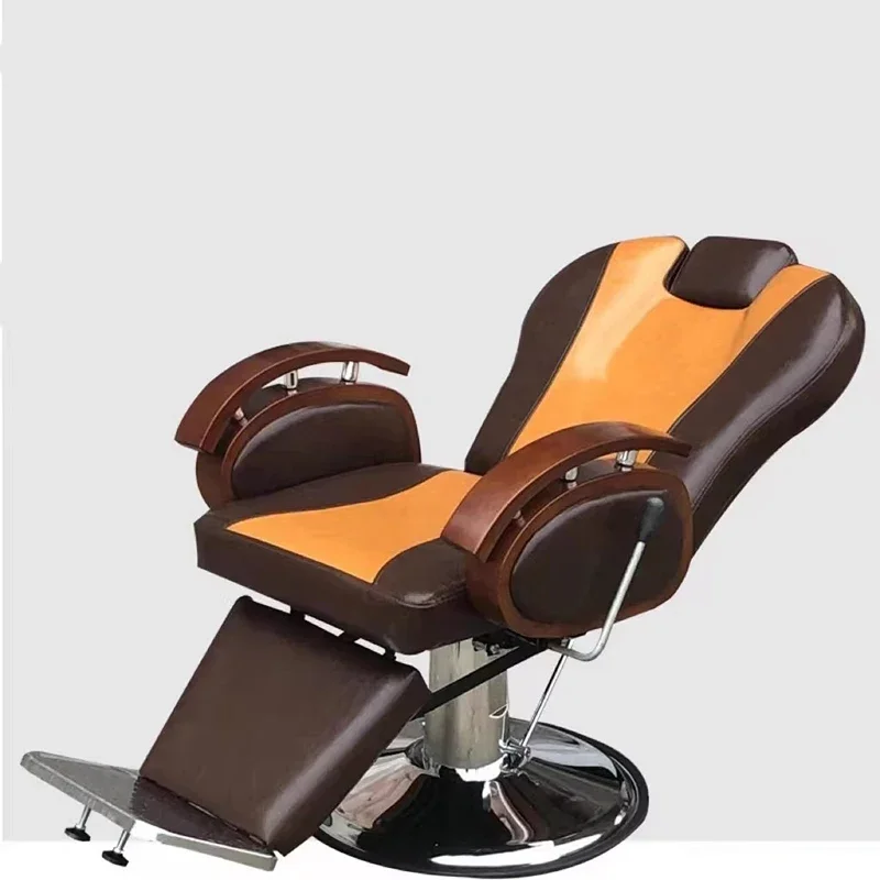 

Hairdressing Reclining Barber Chair Aesthetic Salon Swivel Living Room Professional Chairs Barber Nail Makeup Silla De Barbero