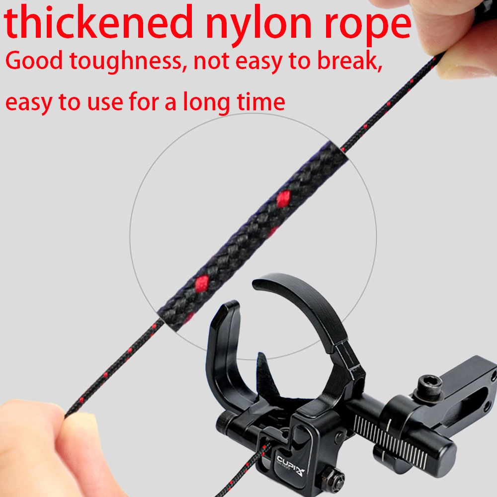 ที่วางลูกธนูแบบคอมพาวด์โบว์ ปรับได้เล็กน้อย ทำจากโลหะผสม สำหรับมือขวา อุปกรณ์เสริมสำหรับการล่าสัตว์และการยิงธนู