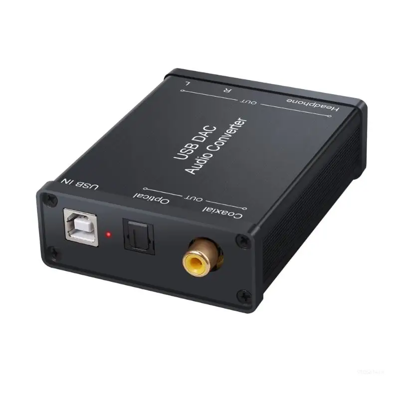 

USB-DAC-конвертер Clear Sound Погрузитесь в музыку с коаксиальным/оптическим выходом, Прямая поставка