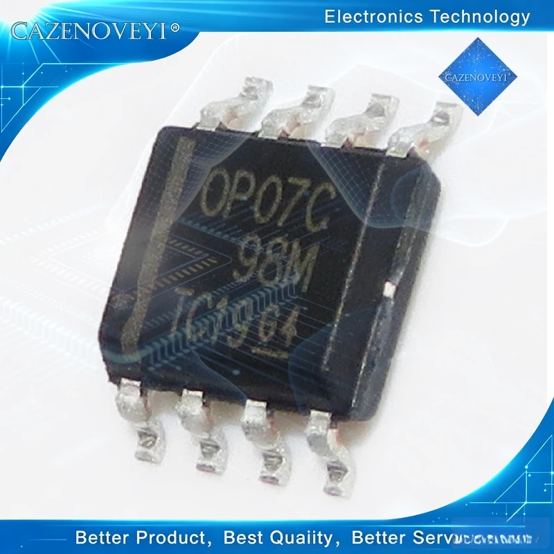(5-10-20-30-100PCS) OP07 OP07C SOP-8 OP07CDR