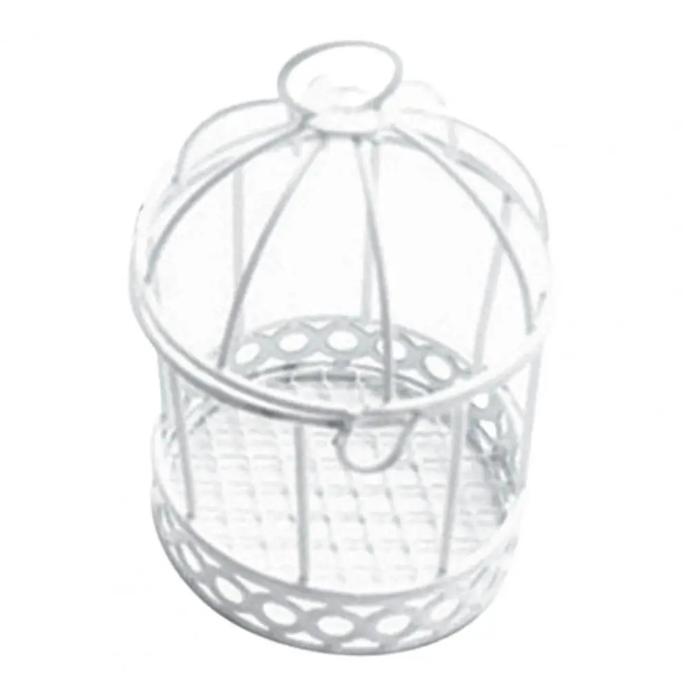 Durable Bird Cage Mini Bird Cage Portable Macaron Bird Cage Storage Box Cute Iron Craft Party Decor