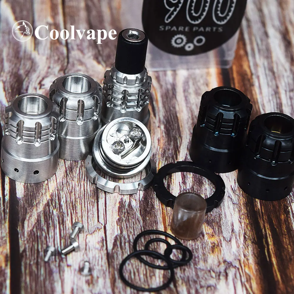 Wolfcoolvape 900 BF rda 18 RDA vape mtl rta atomizer tank for coils & atomizers - gallery image 2