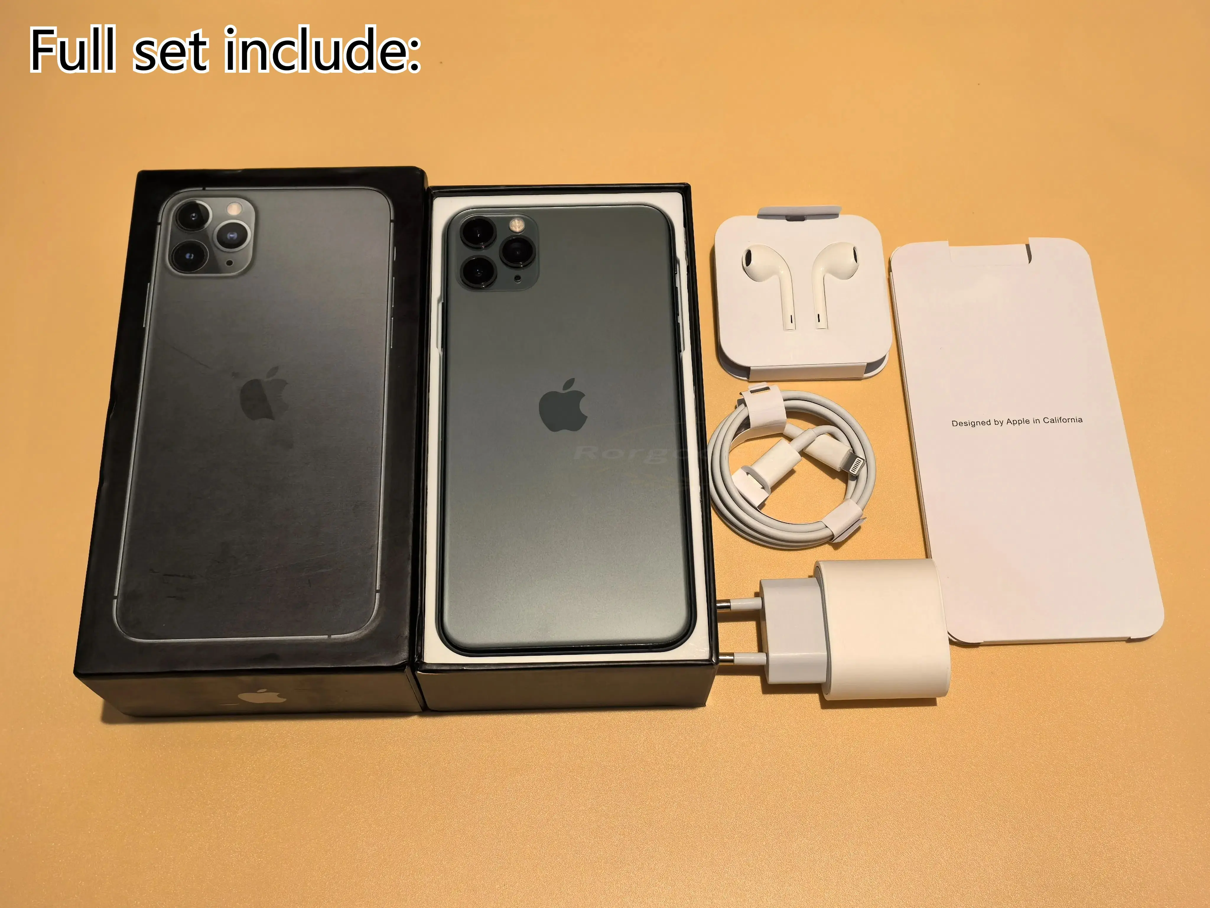هاتف Apple iPhone 11 Pro Max 4G LTE بشاشة 6.5 بوصة معرف الوجه NFC وكاميرا 12 ميجابكسل هاتف ذكي غير مقفول A13 بيونيك هاتف محمول IOS سداسي النواة