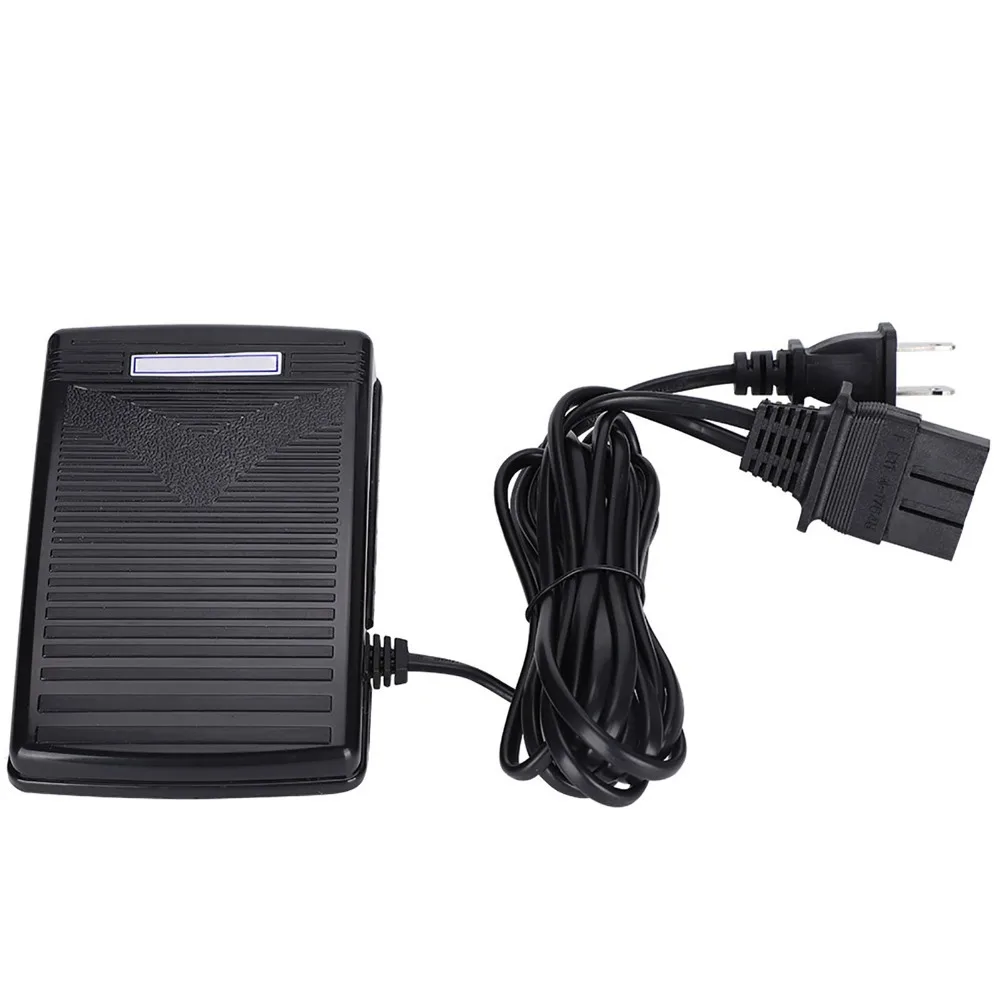 

Variable Speed Control Sewing Machine Pedal Switch MultiFunctional Domestic Pedal Switch Controller Black Power Cord Household