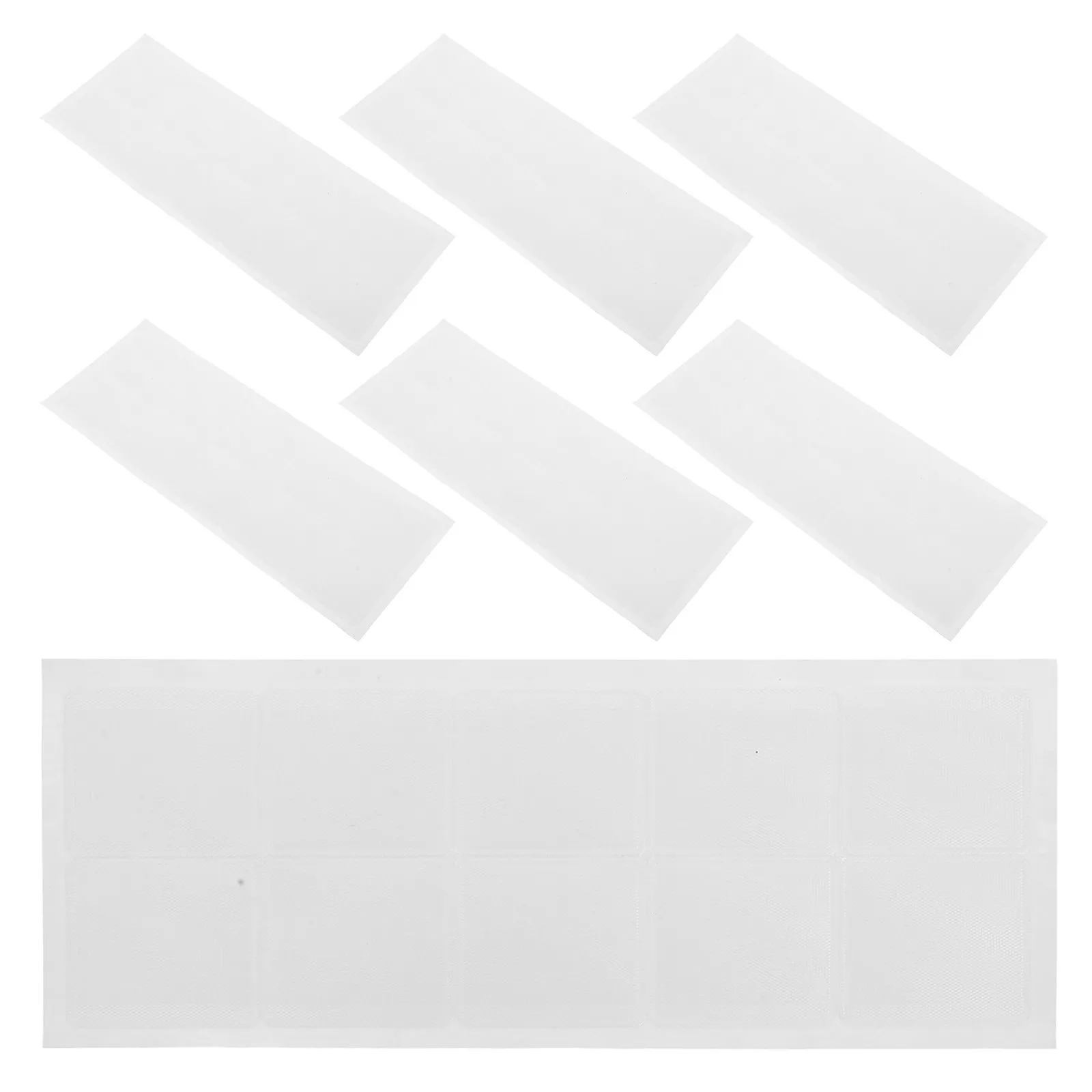 100Pcs Clear Self Adhesive Jewelry Bags Necklace Chain Sleeve Display Pocket Storage Pouch Packaging Solution Erring Ring Pouch