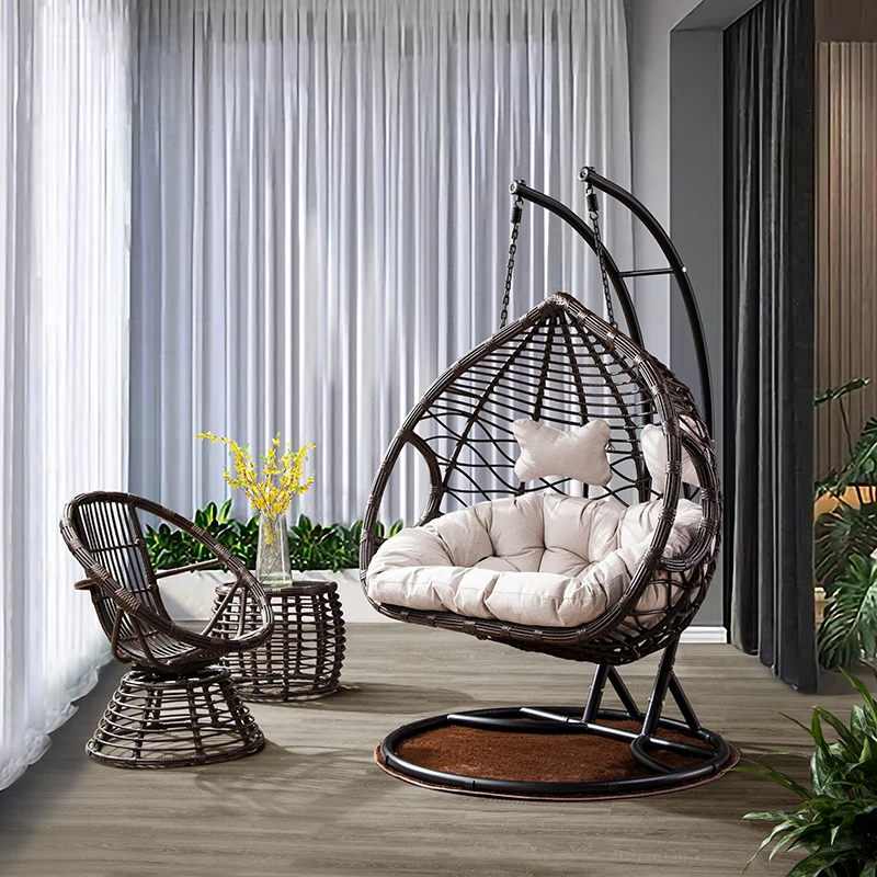 Hanging chair, cradle chair, bird's nest balcony, lazy man, rattan chair, cradle chair