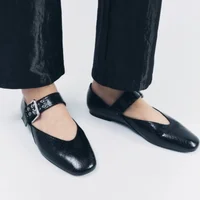 Shoes Women Flats Shallow Mouth Autumn Pointed Toe Loafers Ballerinas New Fall Leopard Retro Dress Shoes Zapatos De Mujer - Image 3