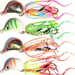 1pc 40g 60g 80g 100g 120g 150g Inchiku Jigging Lures Luminous Metal Jigs Lure 3D Eyes Lead Jig Head  Boat Fishing Baits