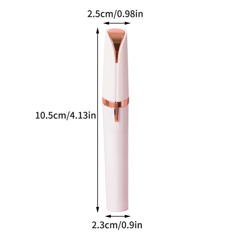 Elektrische Wenkbrauw Trimmen Tool Voor Beginners Automatische Elektrische Wenkbrauw Trimmer Neus Haar Scheerkwast Schraper 1pc Kerst