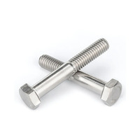 M6 M8 M10 M12 M14 M16 DIN931 A4-70 316 Stainless Steel Half Thread Hexagon Head Bolt External Hex Head Screw