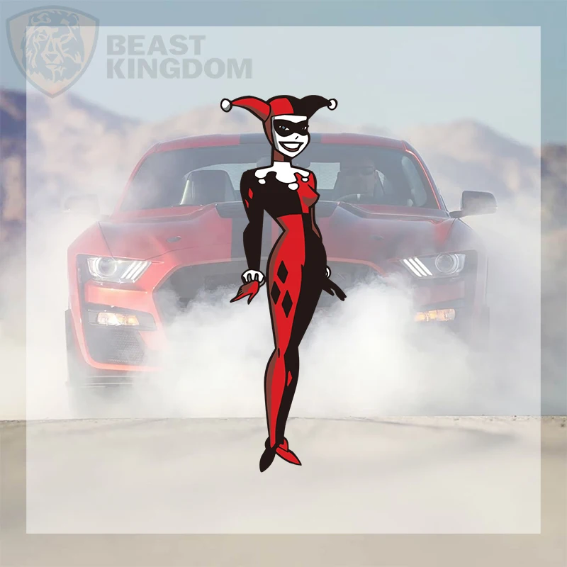 Car StickersFunny Jester Girl Car Sticker Vinyl Waterproof for Car Bumper Laptop WindowDecals